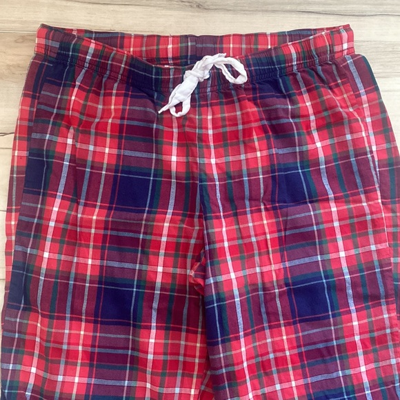 Victoria’s Secret Womens M Plaid Pajama Pants. Red, Blue, Green in color. Light - Picture 3 of 10